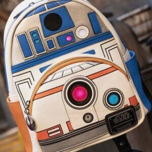 Loungefly Star Wars R2D2 & BB8 Light Up Backpack
